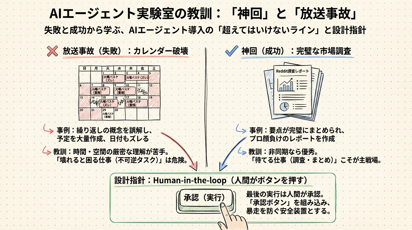 図解: 開発者たちの実験室:Xで見えた「神回」と「放送事故」の教訓