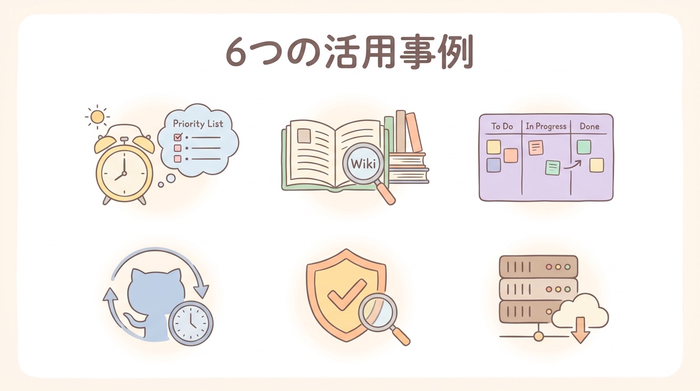 こんな使い方ができる!実践ユースケース6選