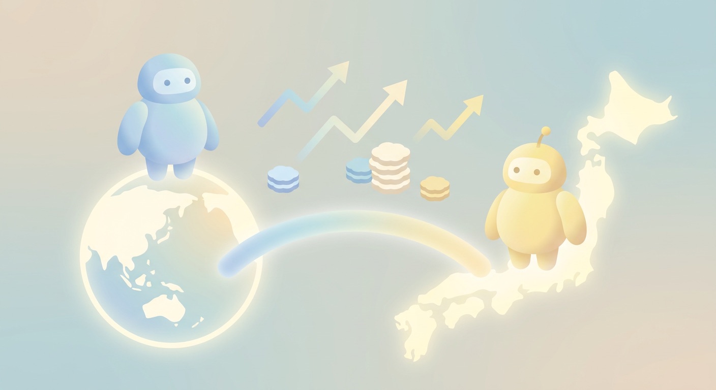 世界と日本のAIエージェント市場規模の全体像