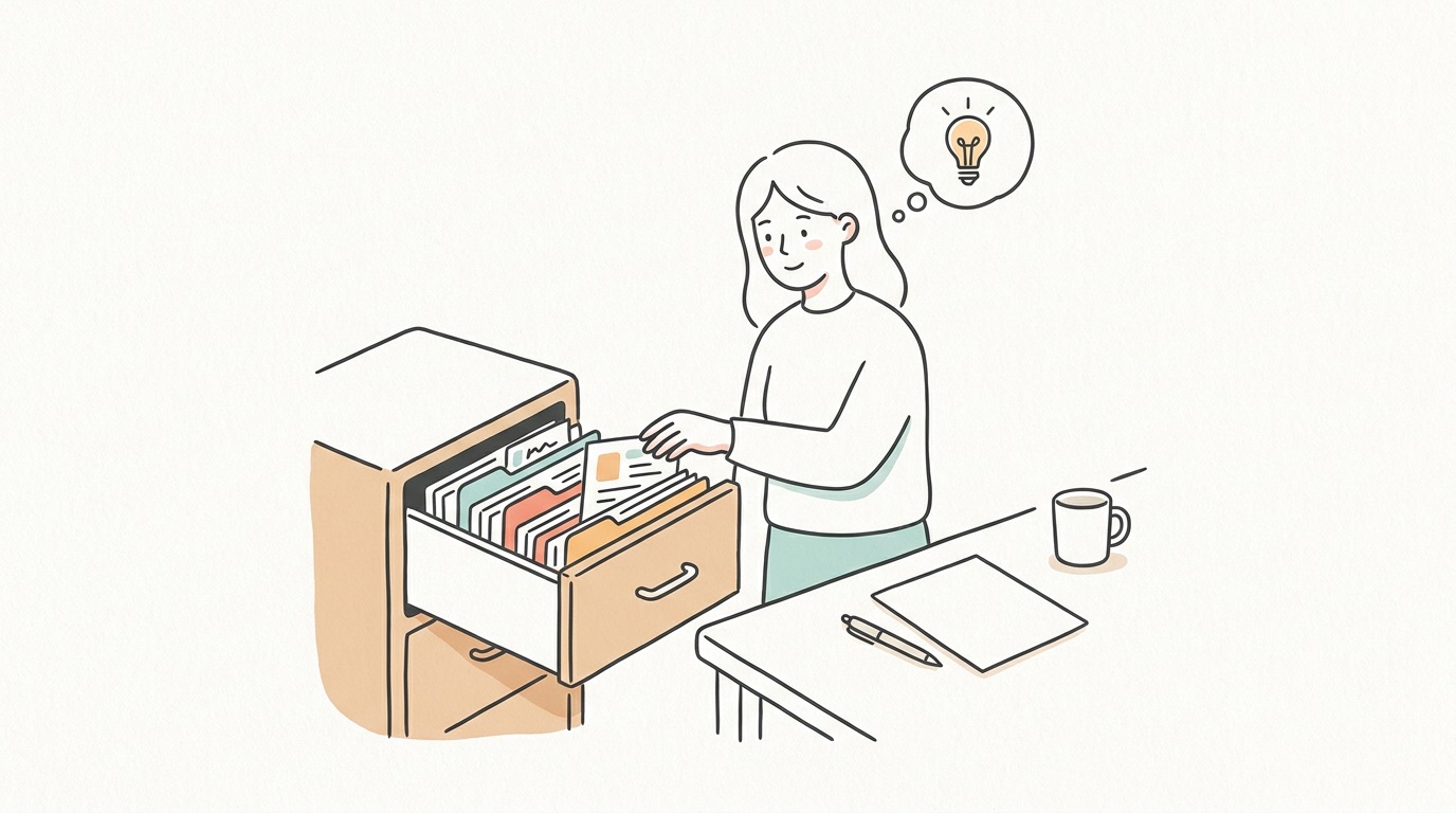 評価用の正解データが既に手元にあることを示す図解