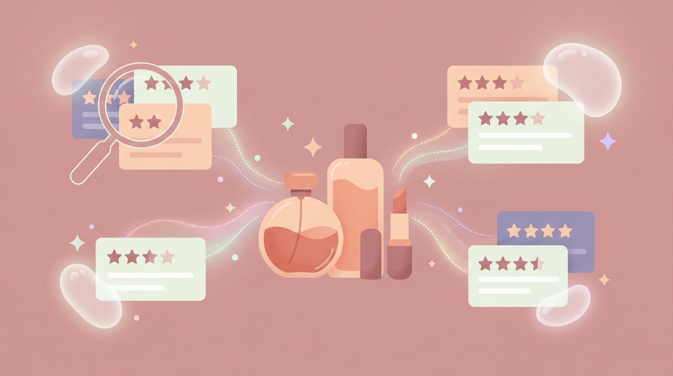 比較段階のレビューAI @cosme Copilot LIPS for Brands
