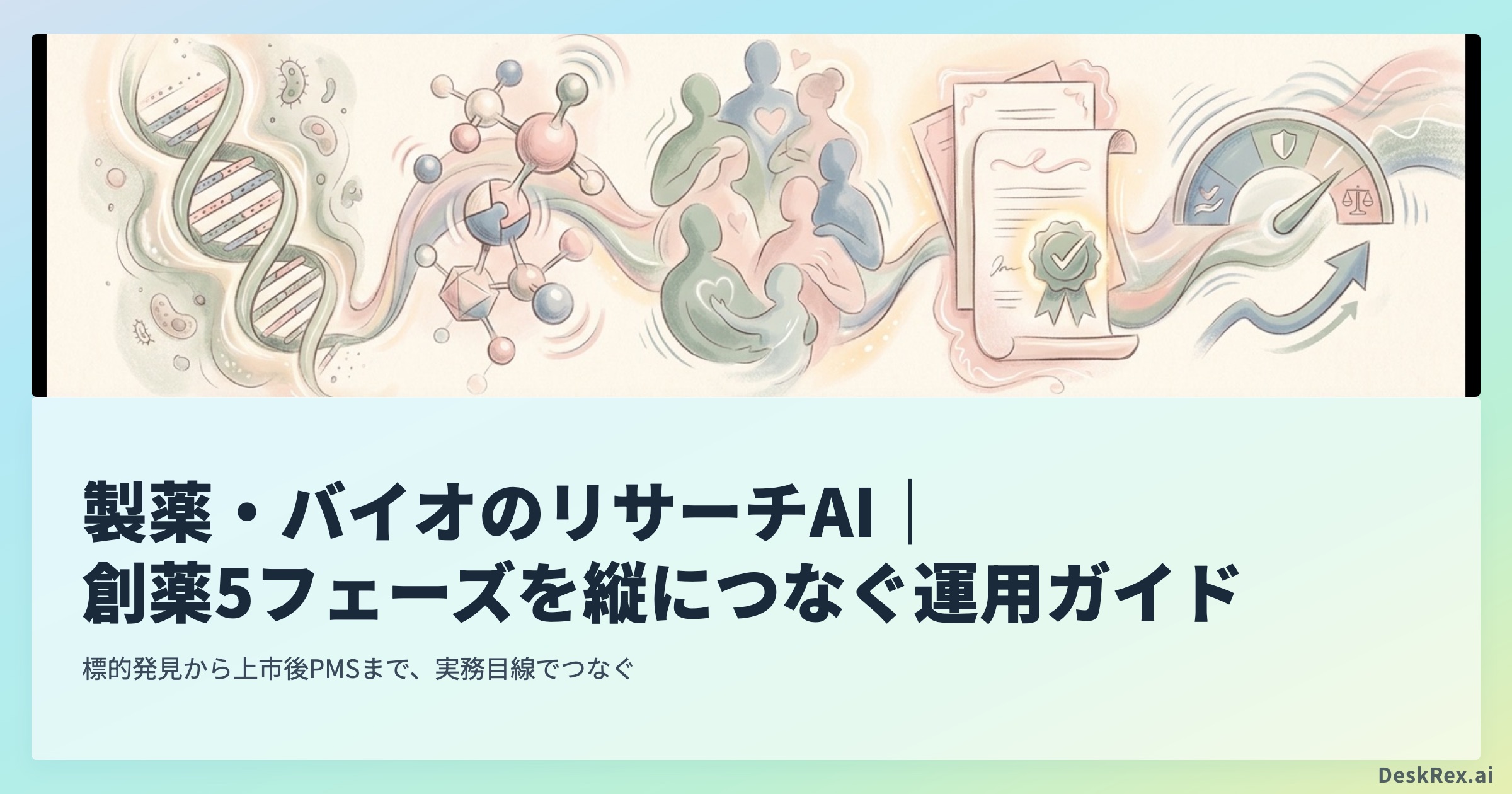 製薬・バイオのリサーチAI OGP