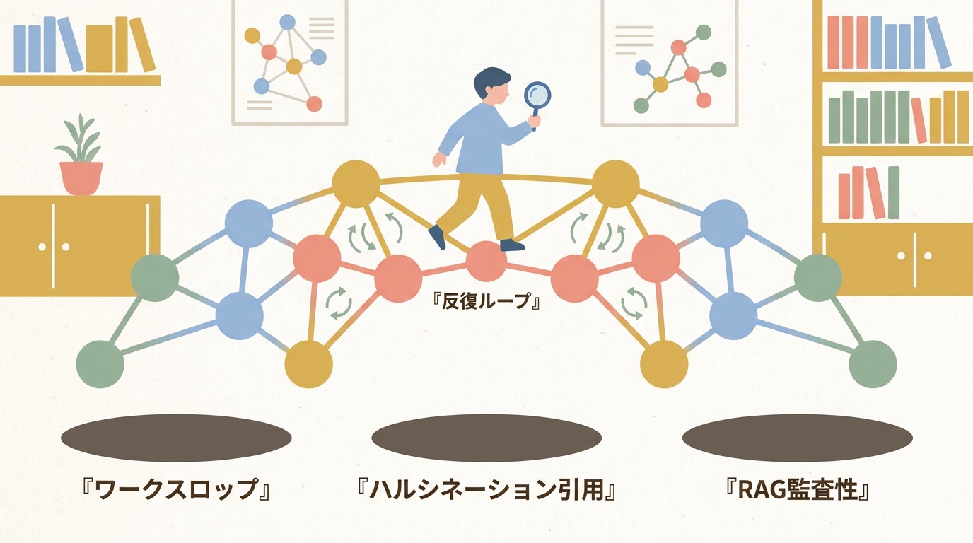 AI時代の逆マニュアル運用 Workslopとハルシネーションを踏み越える反復ループ