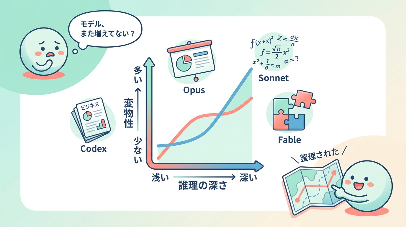 MR02 セクション1: モデル増えすぎ問題を「変数量」で切ると急にラクになります