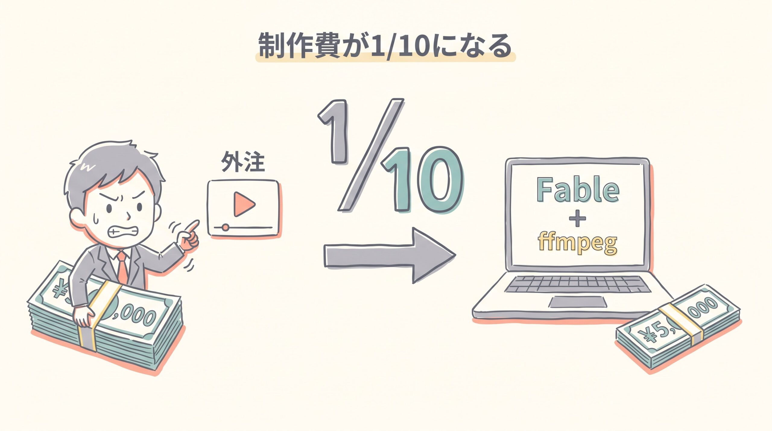 なぜ今、動画編集が Fable 5 で内製化できるのか