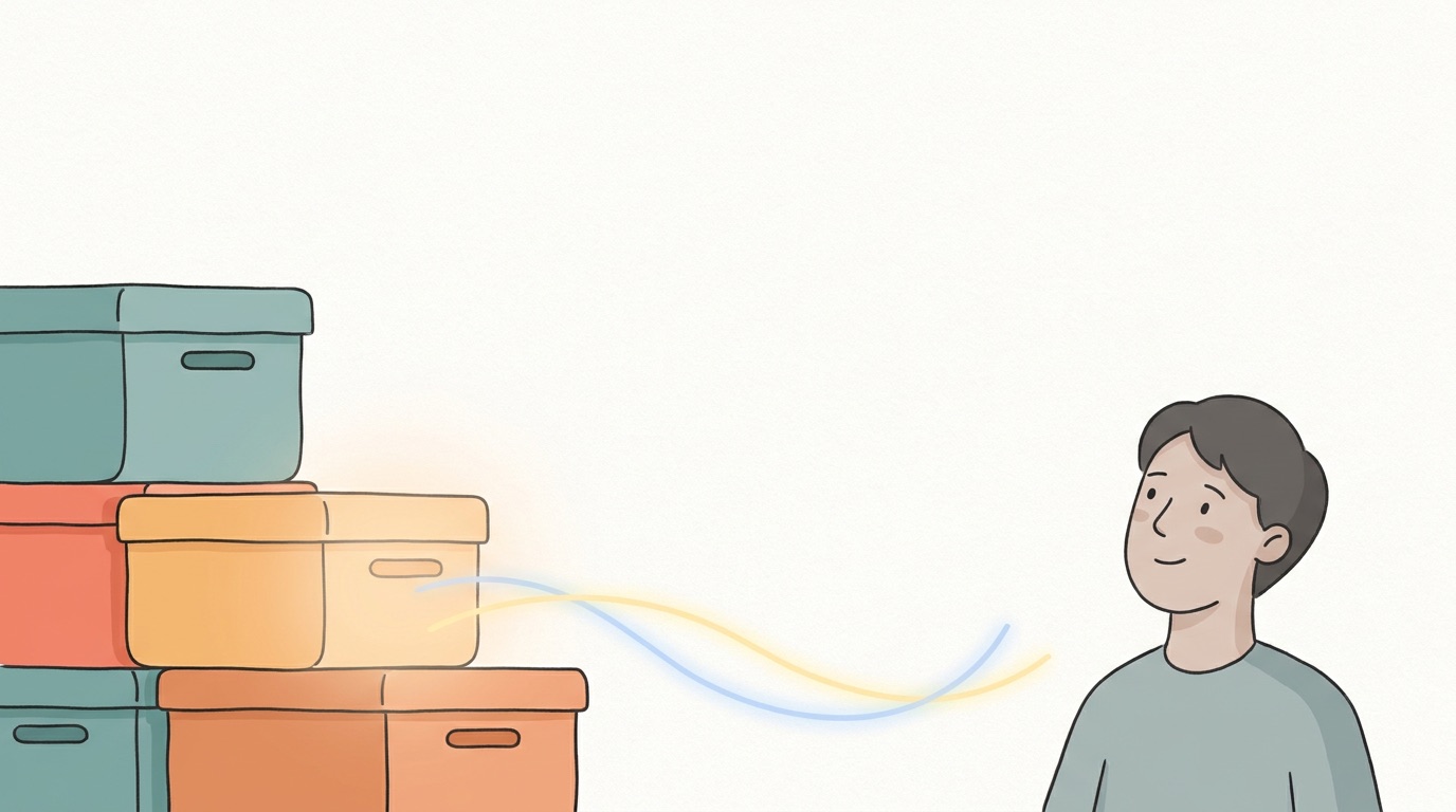 記録した情報を検索・想起できる形にする図解