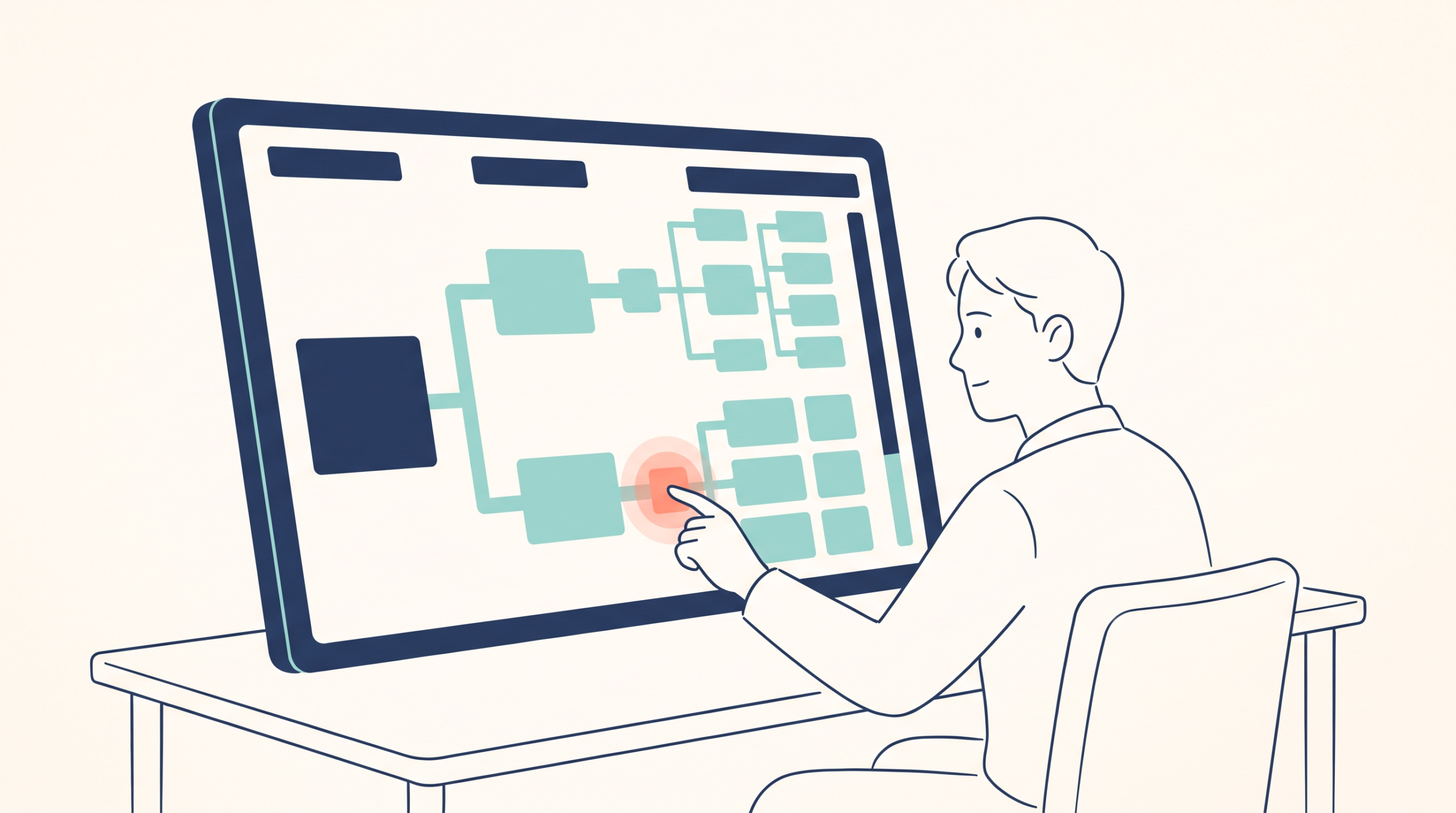 4. Microsoft Teams Copilot｜Microsoft 365の権限内で管理するについて、確定情報、AIの候補、人が確認する境界を一つの焦点で示し、縮小表示でも構造を判別できる。