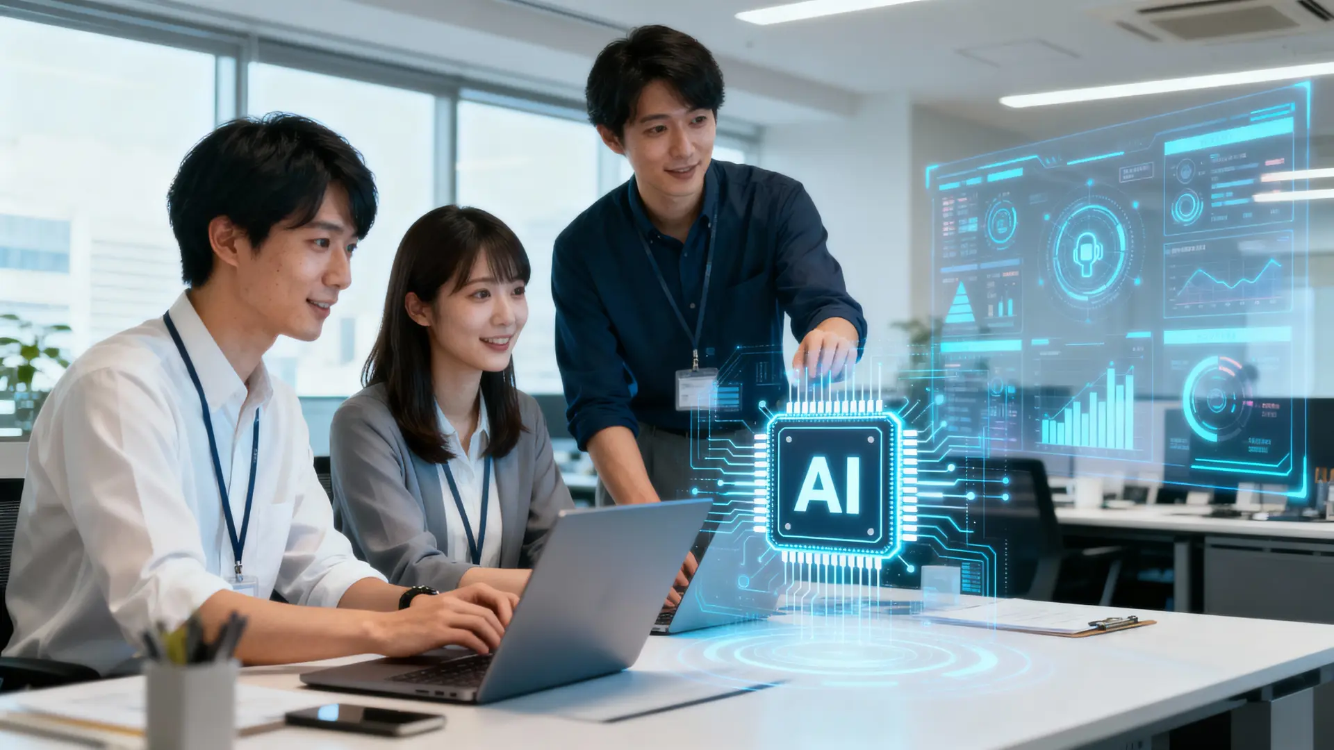 AI研修サービスの紹介画像