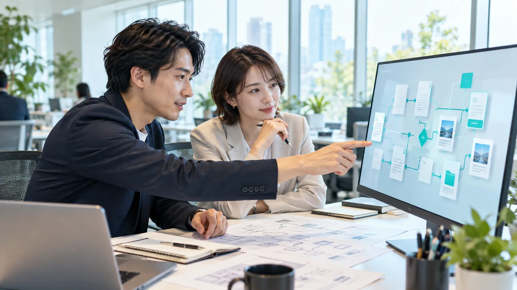 AIワークフロー作成支援の紹介画像