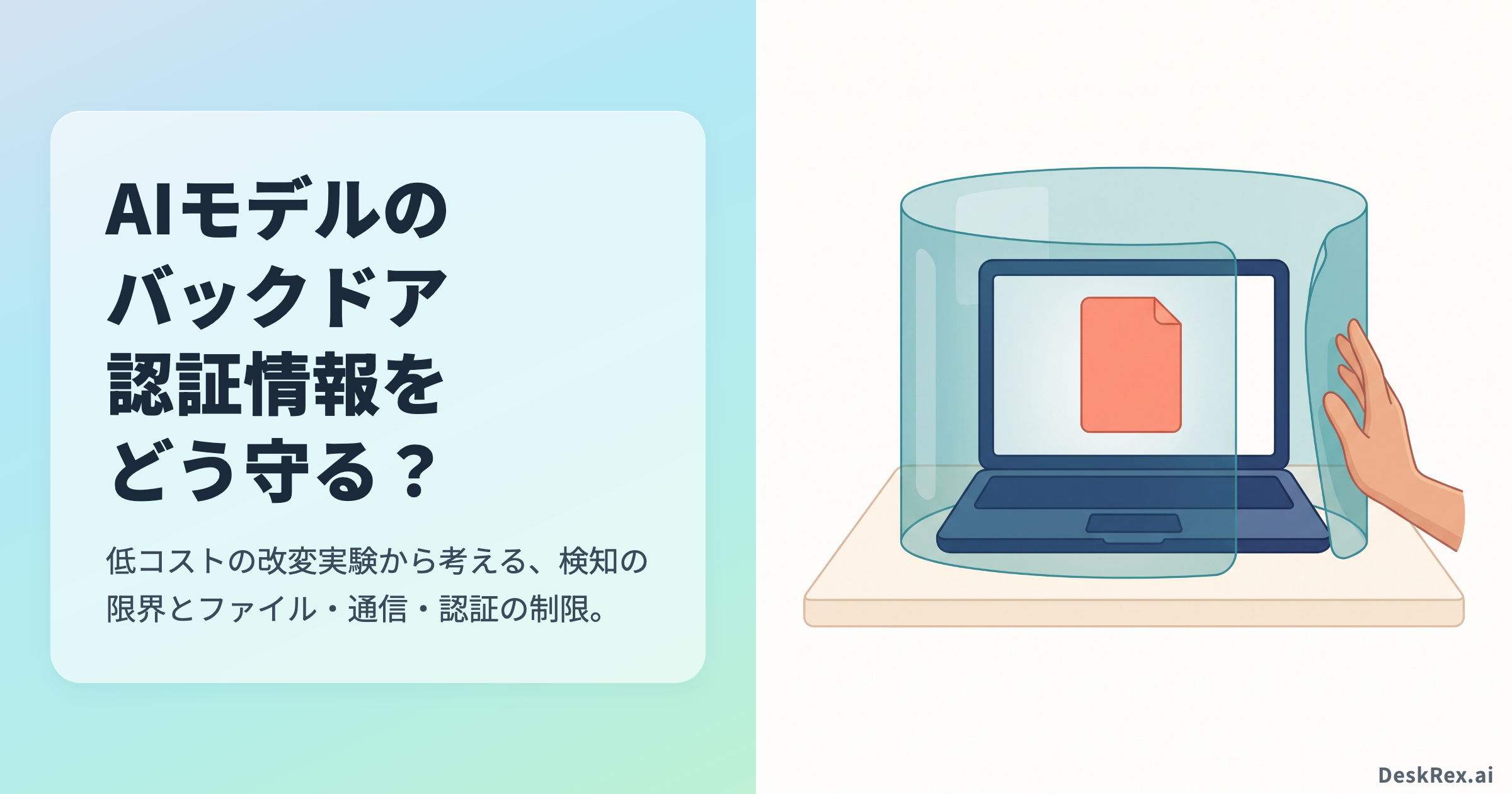 AIモデルのバックドアと認証情報の持ち出しを防ぐ実行時の制限